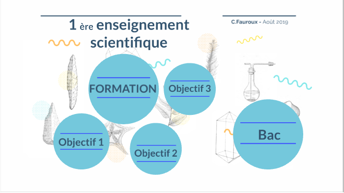 La page des 1ère Enseignement scientifique
