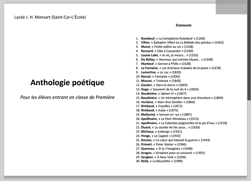 Qu Est Ce Qu Une Anthologie corgnetcedric.netboard.me
