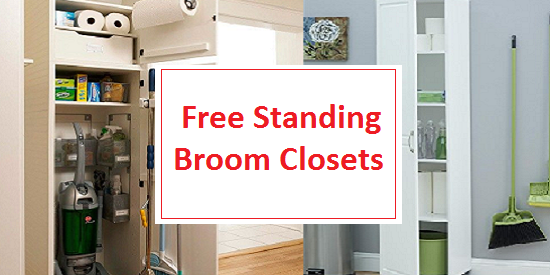 Best Free Standing Broom Closet Cabinets