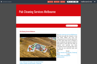 commercial cleaning service