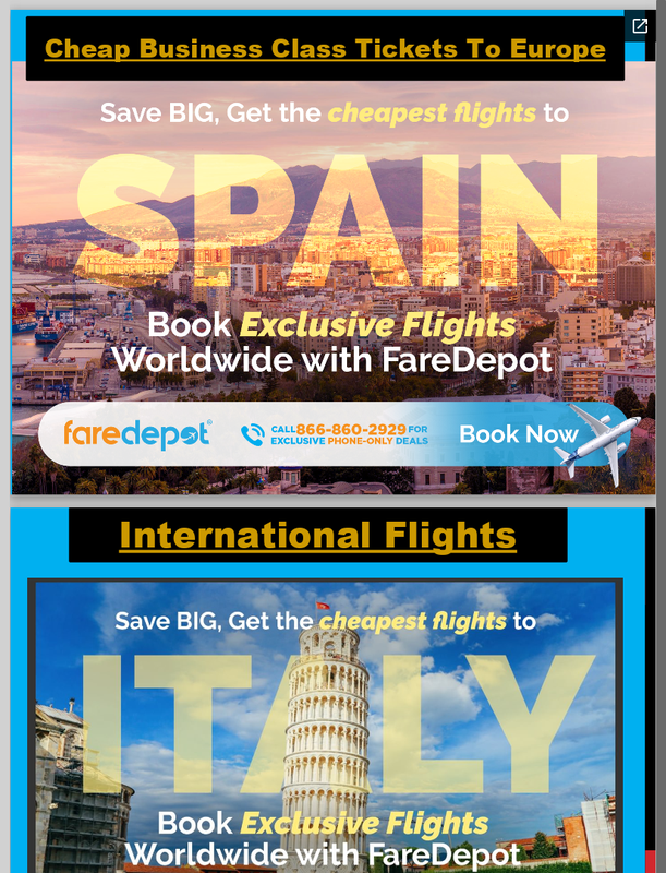 Best International Flight Deals